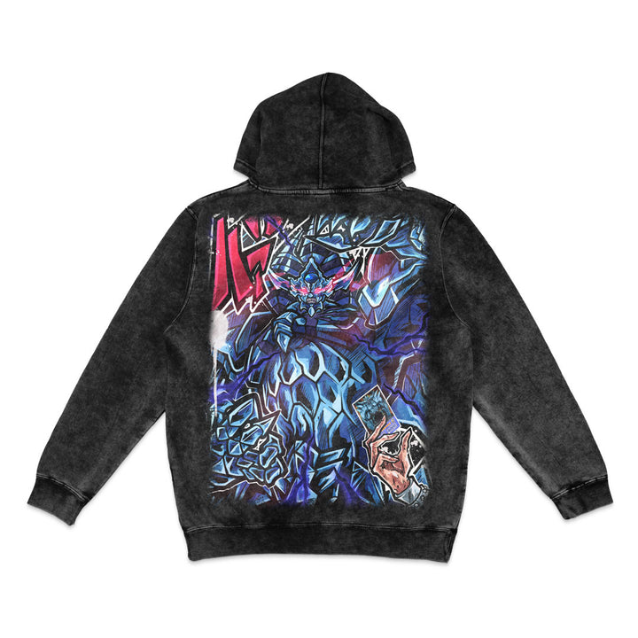Mortal Breaker Mineral Wash Hoodie - Black