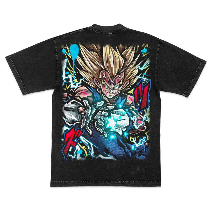 Prince of Ruin Mineral Wash Heavyweight Tee - Black
