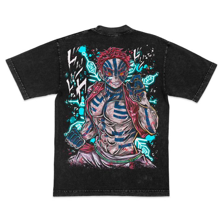 Upper Moon 3 Mineral Wash Heavyweight Tee - Black