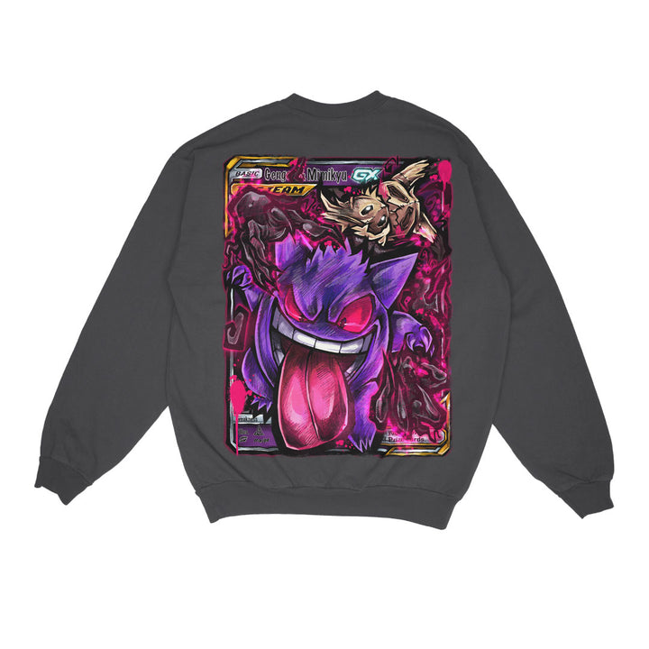 Nightmare Duo Crewneck - Pigment Black