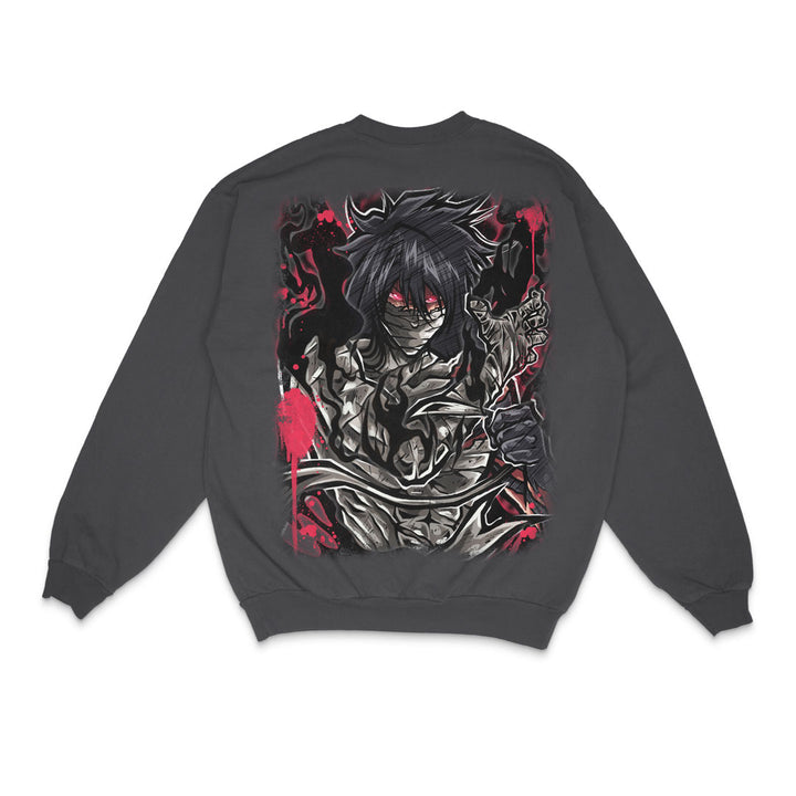 Shadow of Oblivion Crewneck - Pigment Black