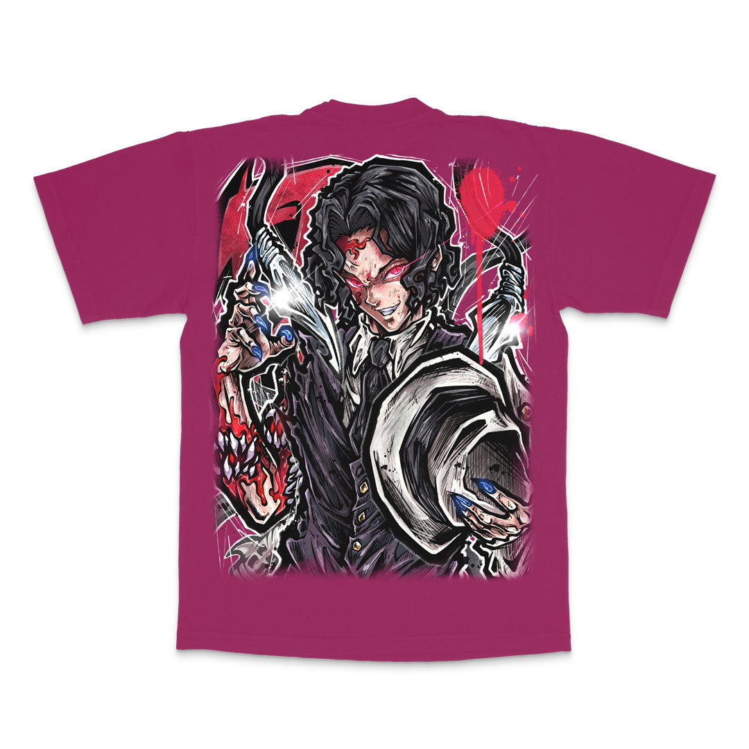 Divine Deceiver Heavyweight Tee - Ruby