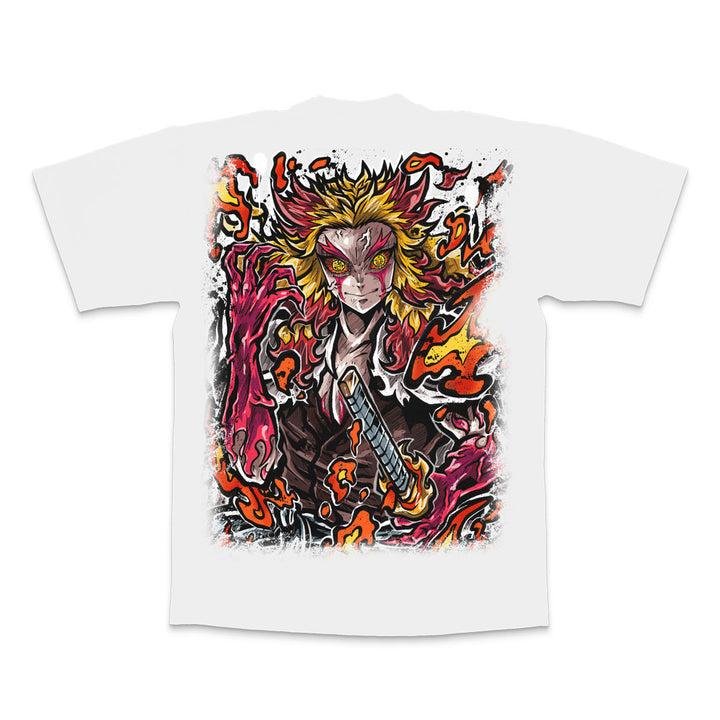 Scorching Abyss Heavyweight Tee - White