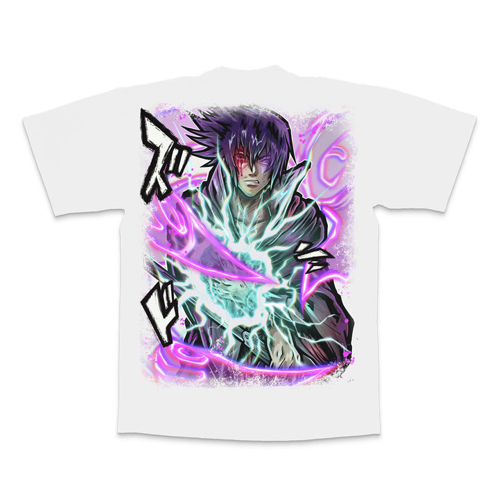The Last Uchiha Heavyweight Tee - White