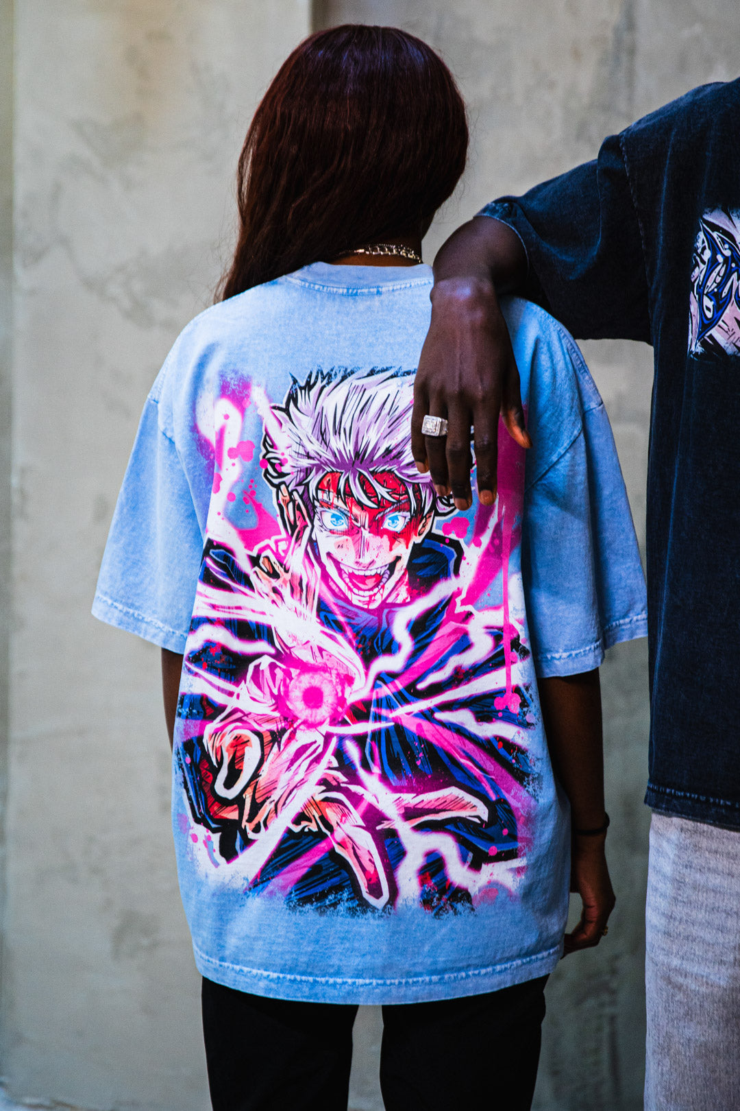 Hollow Devastation Mineral Wash Heavyweight Tee - Arctic
