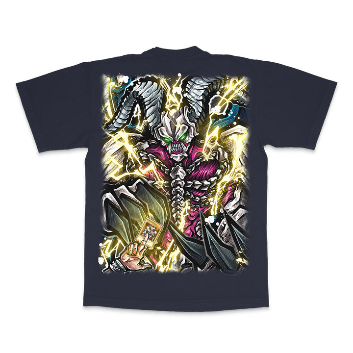 Demon Voltage Heavyweight Tee - Navy