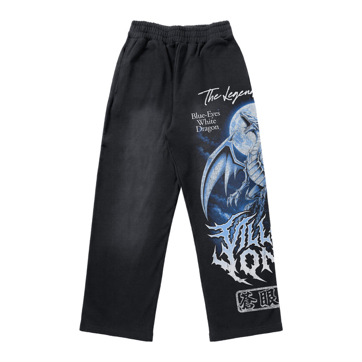 White Lightning Heavyweight Baggy Sweatpants - Vintage Black