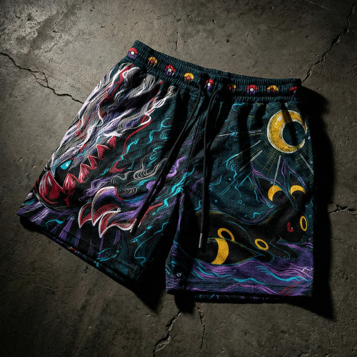 Midnight Dominion Mesh Shorts