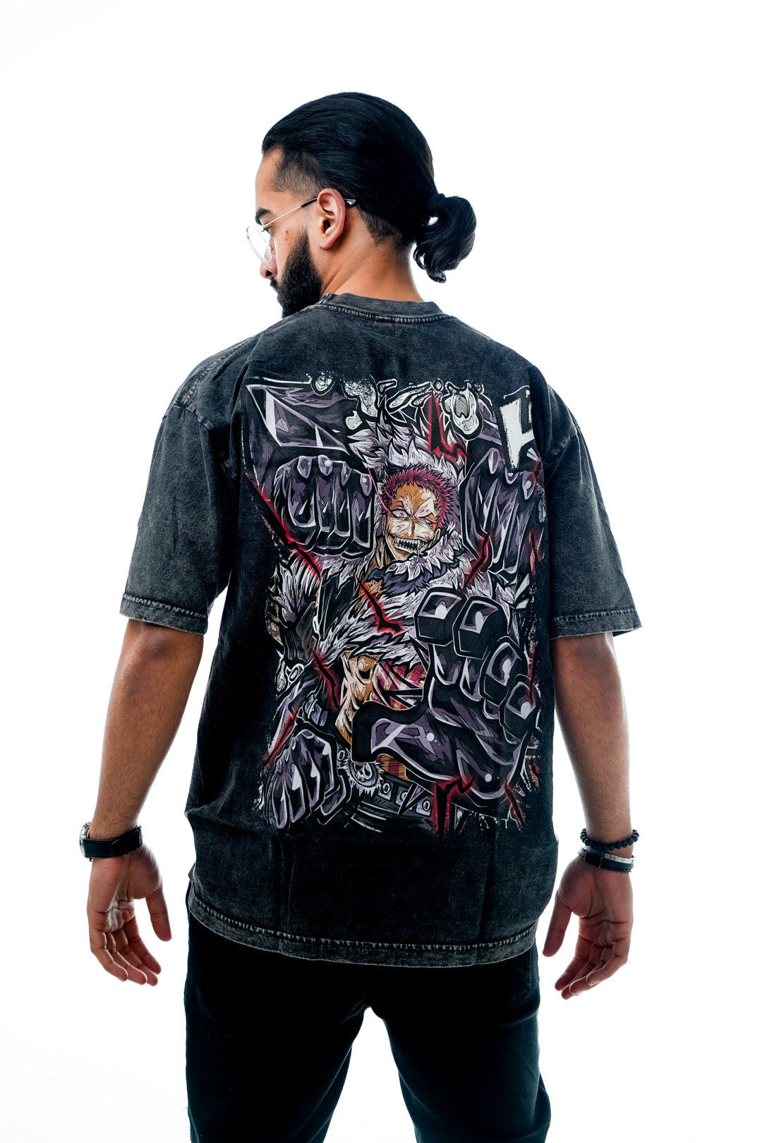 Prophetic Predator Mineral Wash Heavyweight Tee - Black