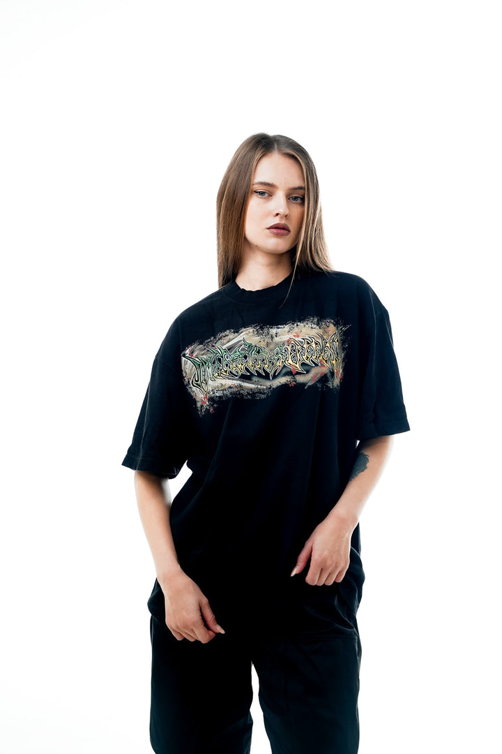 Dust Devil Heavyweight Tee - Black
