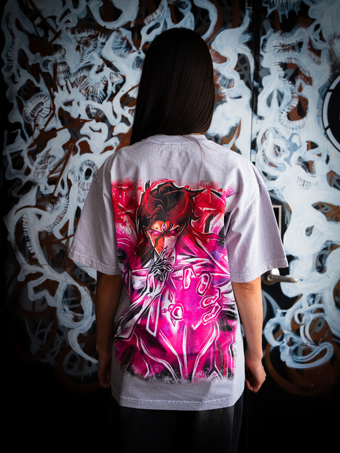 Shattered Heavens Mineral Wash Heavyweight Tee - Arctic