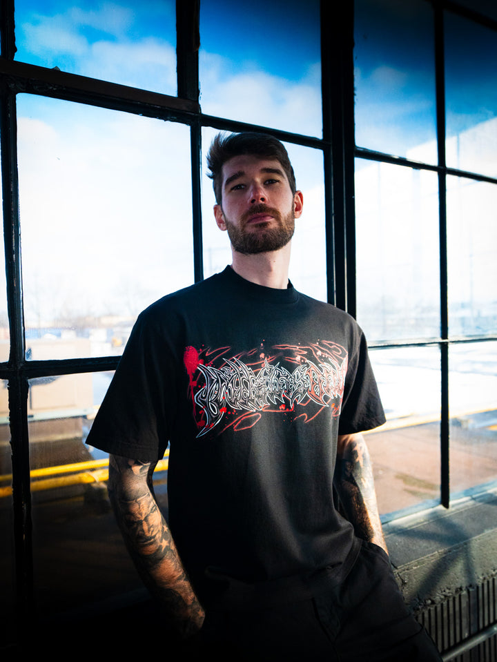 Shadow of Oblivion Heavyweight Tee - Black