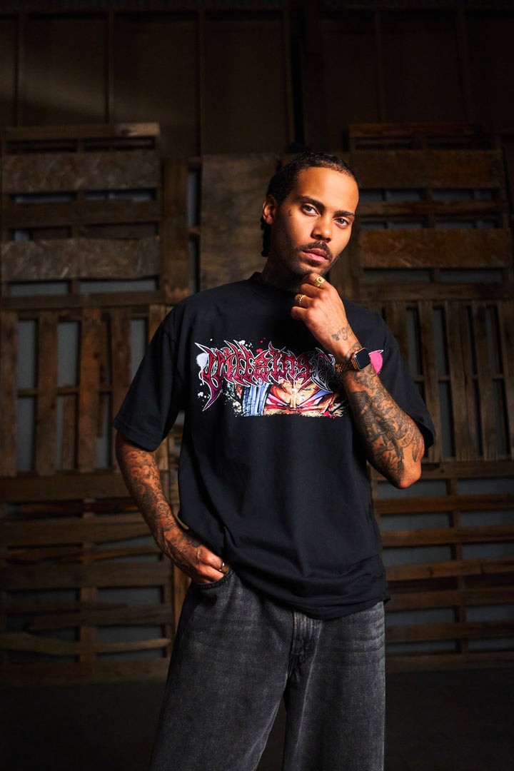Fallen Ascension Heavyweight Tee - Black