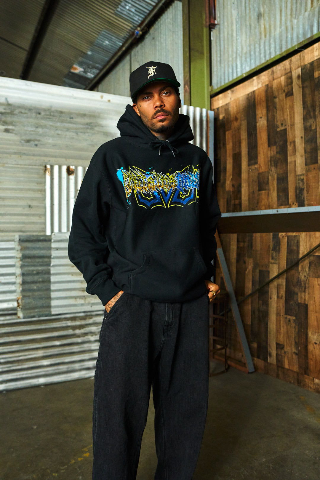 Prince of Ruin Heavyweight Hoodie - Black