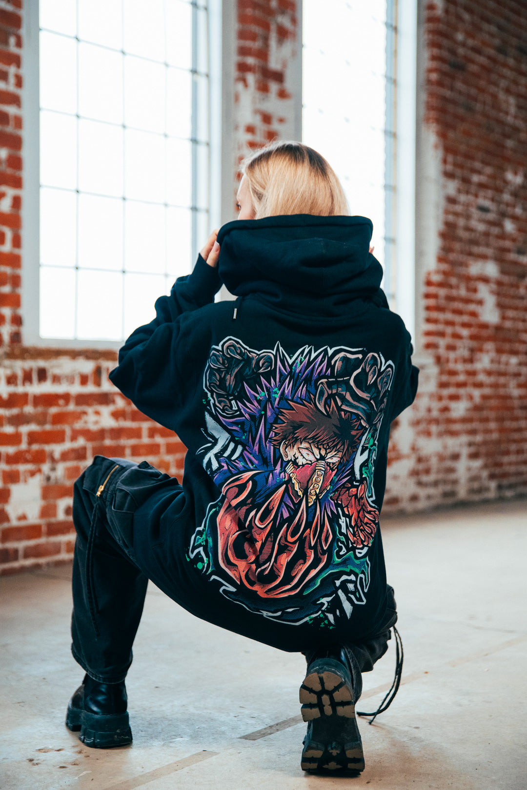 Eradication Heavyweight Hoodie - Black