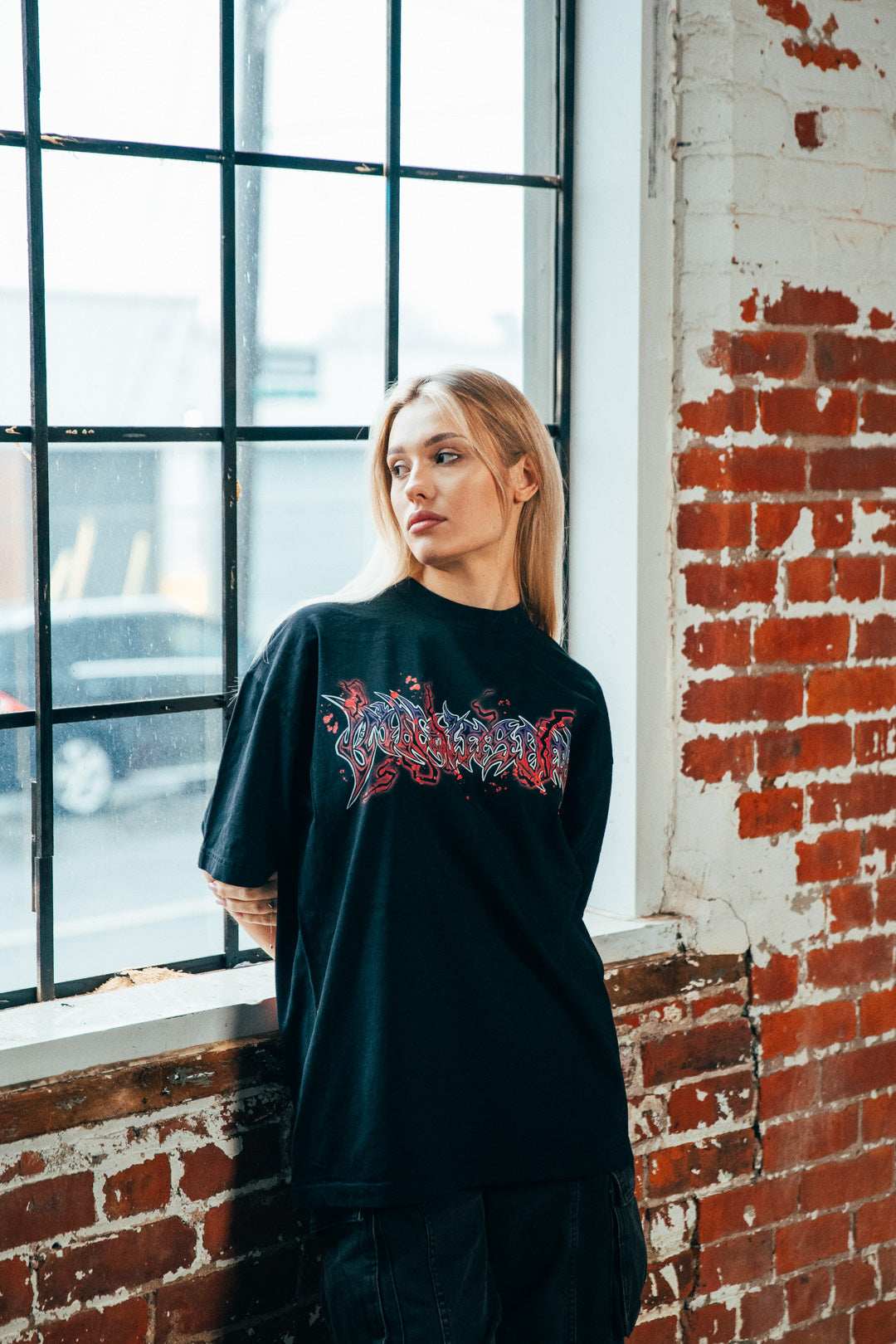 Sinister Monarch Heavyweight Tee - Black