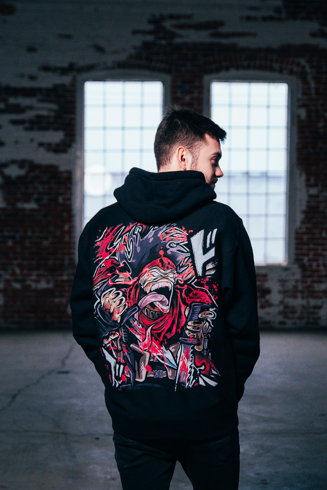 Hero Purge Heavyweight Hoodie - Black