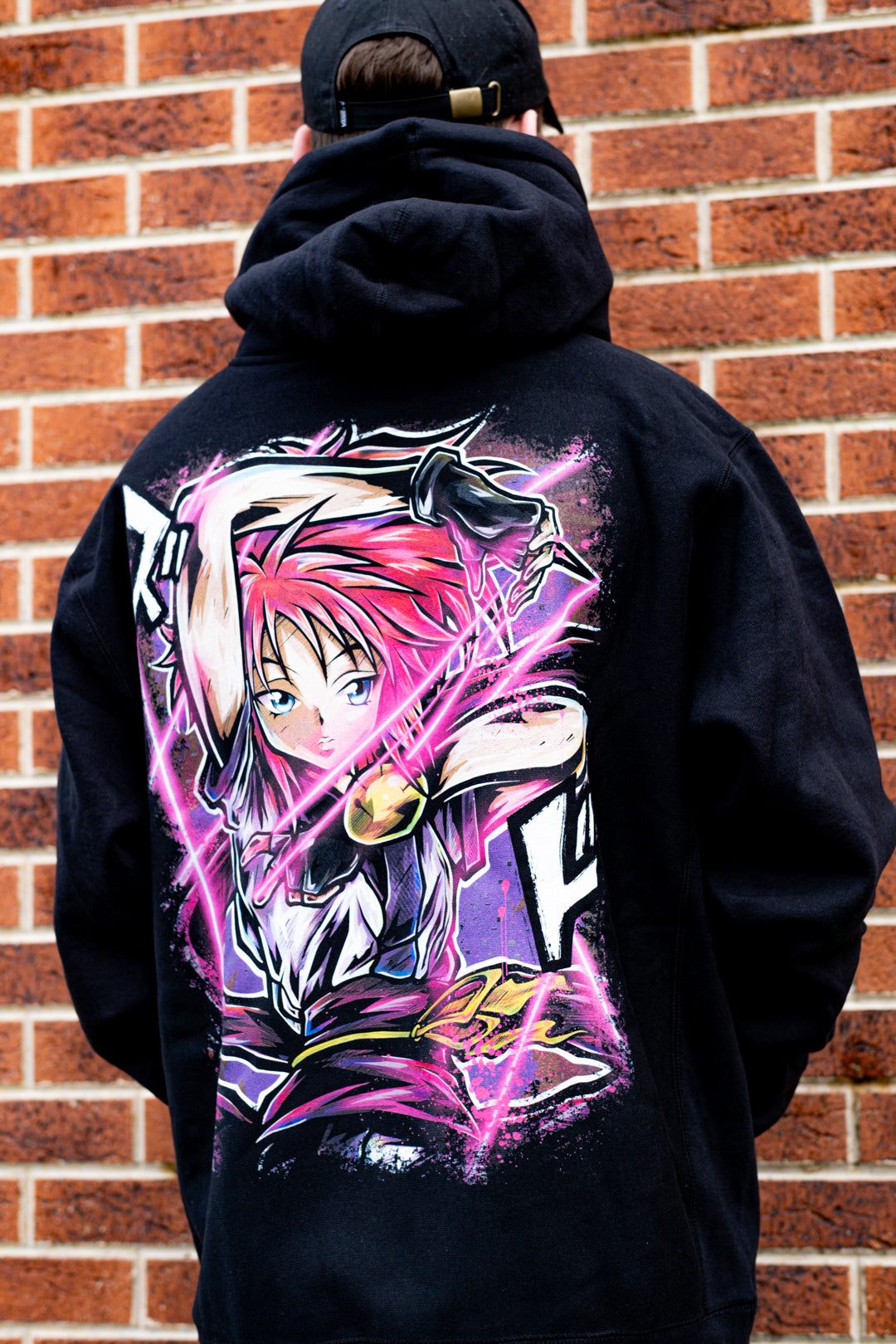 Thread Manipulator Heavyweight Hoodie - Black
