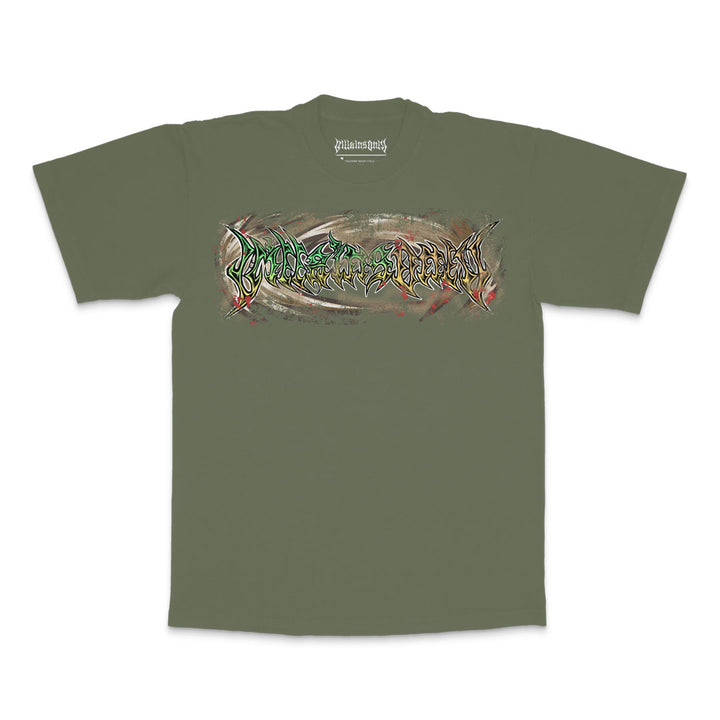 Dust Devil Heavyweight Tee - Army