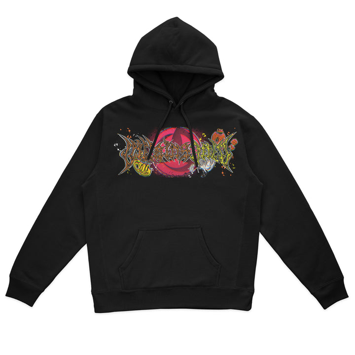 Masked Man Heavyweight Hoodie - Black