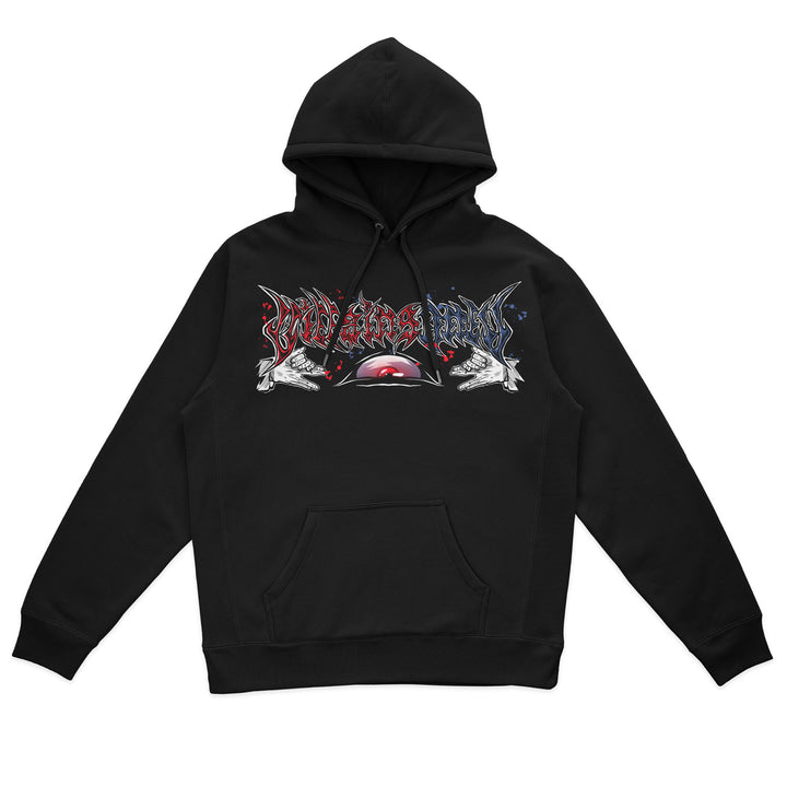 Wolf Vessel Heavyweight Hoodie - Black