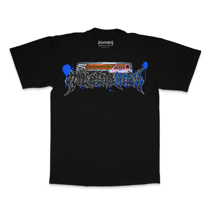 Blue Inferno Heavyweight Tee - Black