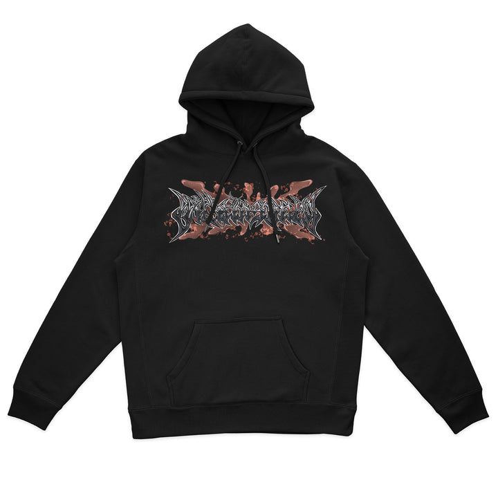 Split Terror Heavyweight Hoodie - Black