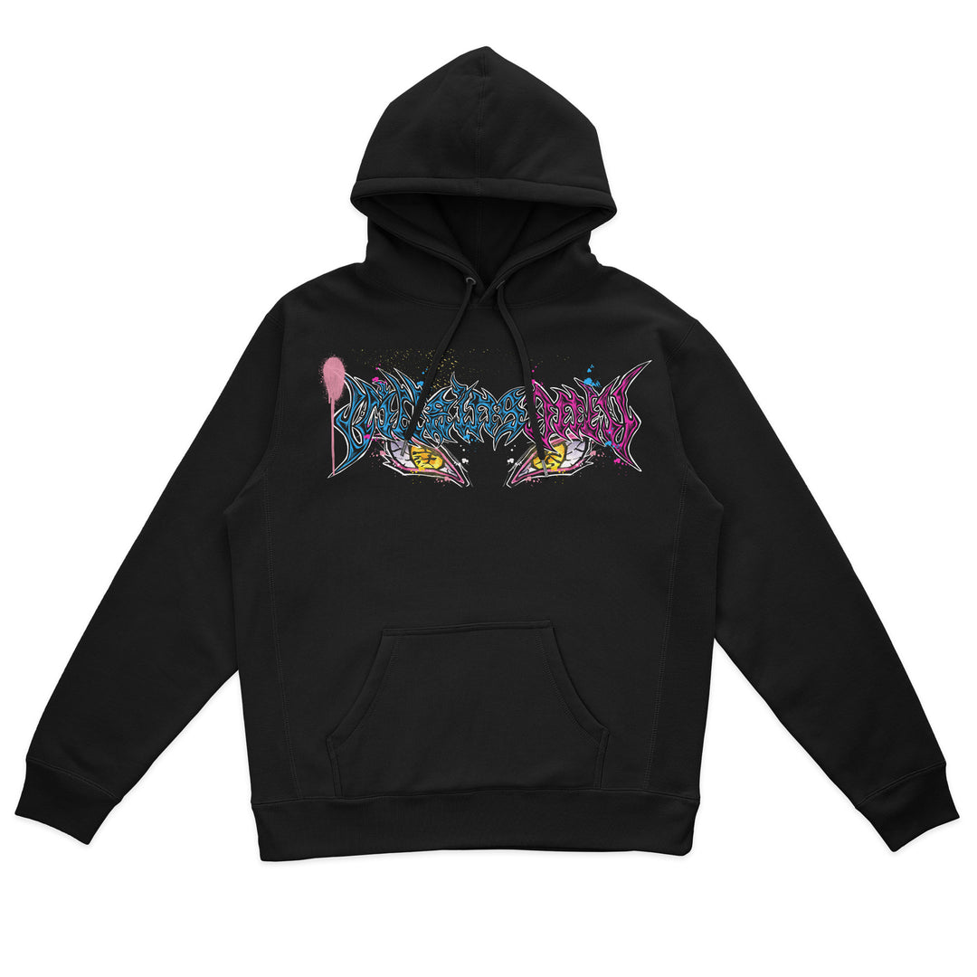 Death Compass Heavyweight Hoodie - Black