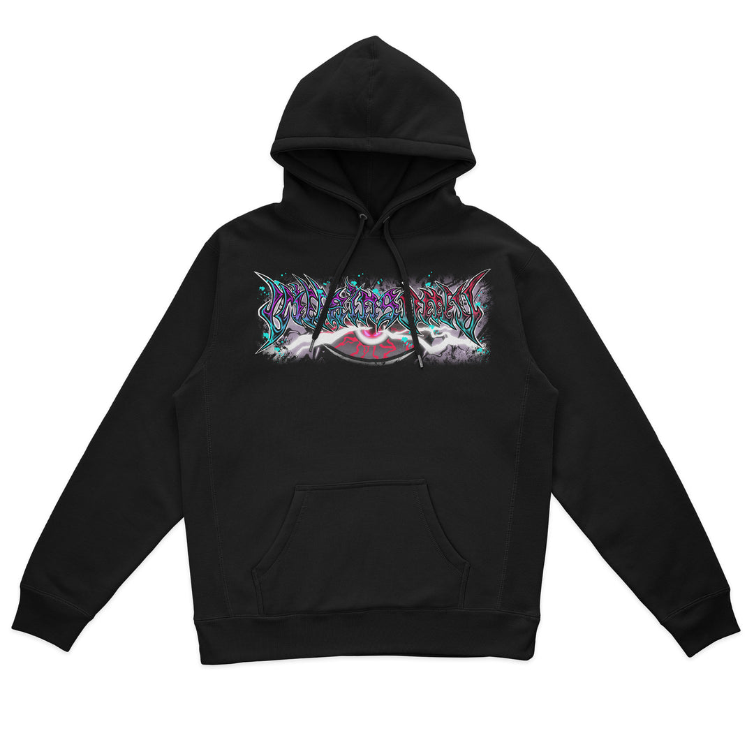 Eye of Ruin Heavyweight Hoodie - Black