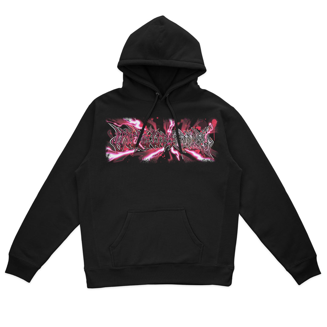 King vs Vessel Heavyweight Hoodie - Black