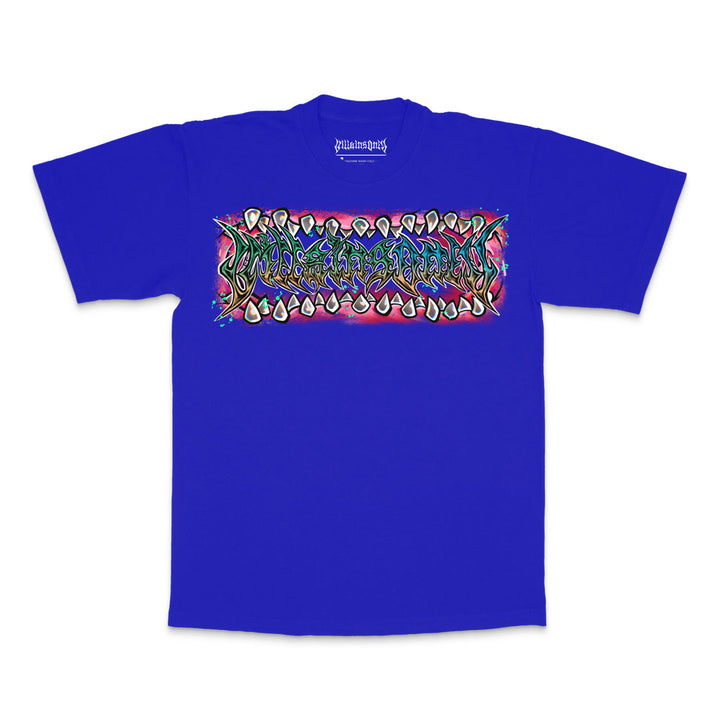 Suck 'n Destroy Heavyweight Tee - Cobalt Blue