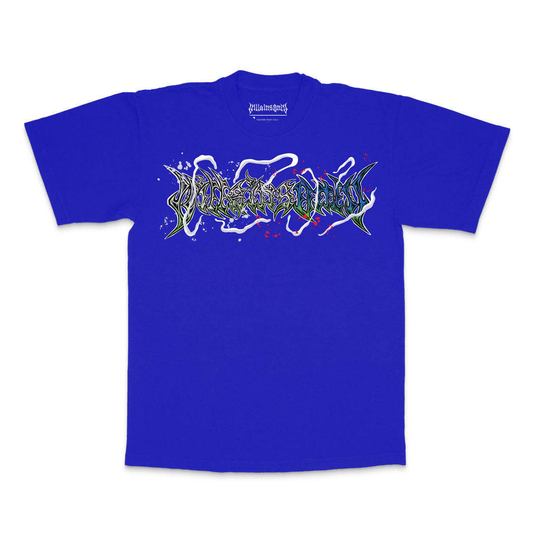 Haki Domination Heavyweight Tee - Cobalt Blue