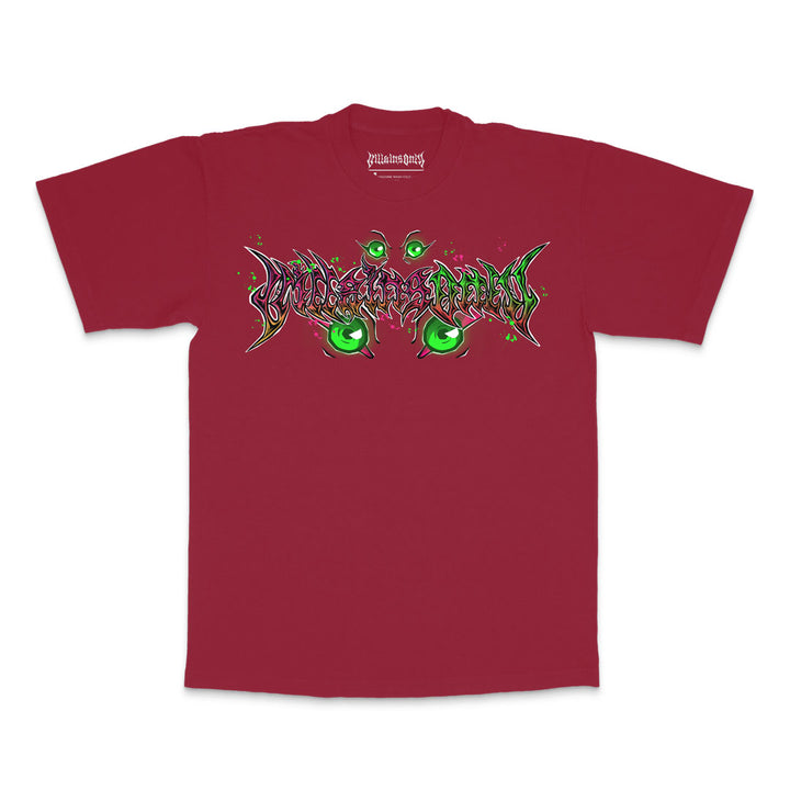 Reality Ripper Heavyweight Tee - Dark Red