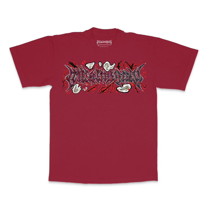 Prophetic Predator Heavyweight Tee - Dark Red