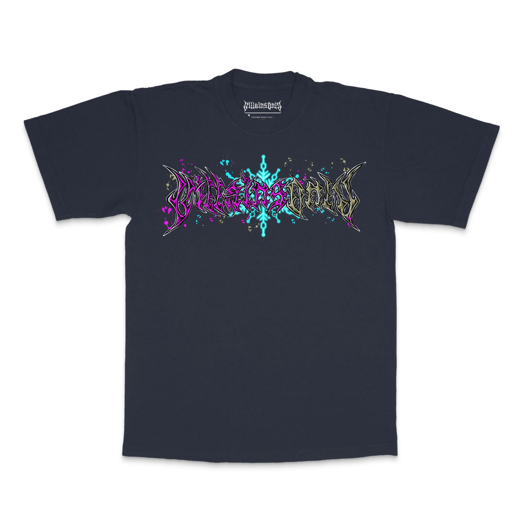 Upper Moon 3 Mineral Wash Heavyweight Tee - Black