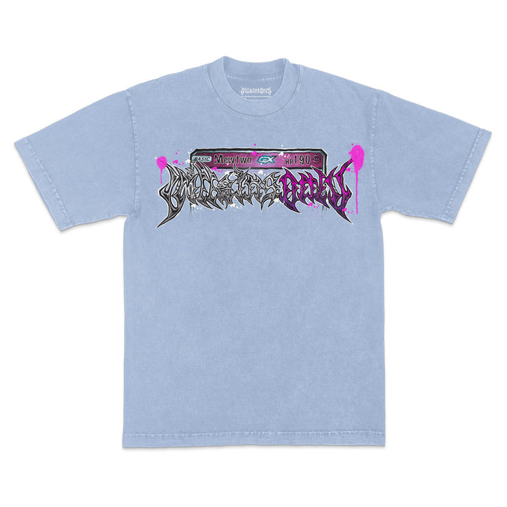 Genetic Supremacy Mineral Wash Heavyweight Tee - Arctic