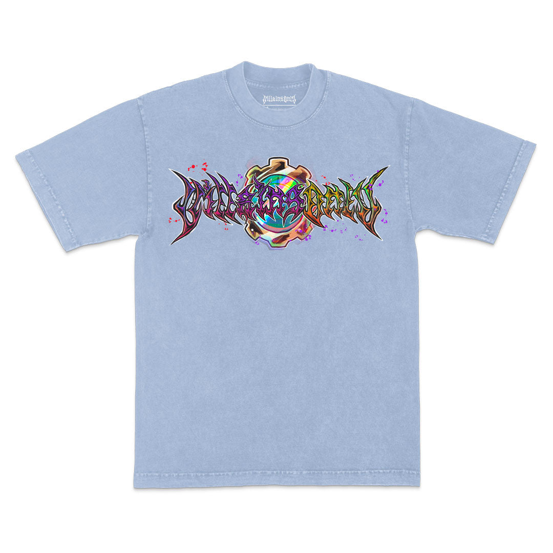 Fate's Subordinate Mineral Wash Heavyweight Tee - Arctic
