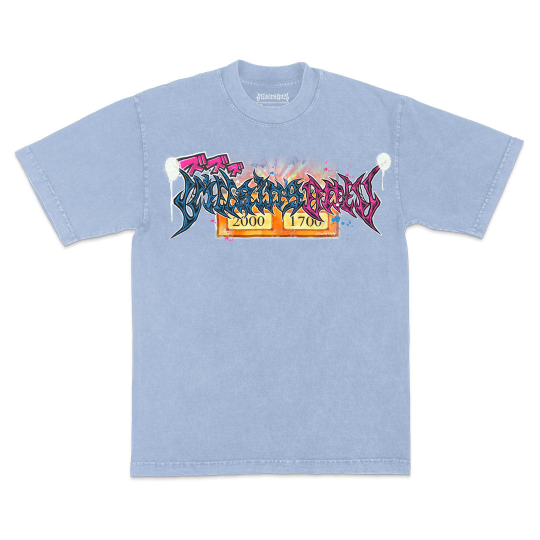 Spell-Kissed Mineral Wash Heavyweight Tee - Arctic
