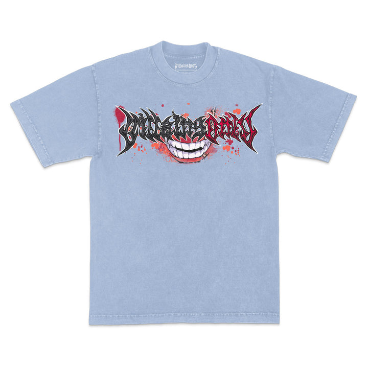 Bloodlust Mineral Wash Heavyweight Tee - Arctic