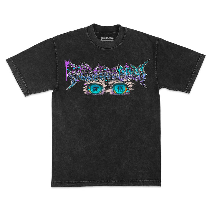 Viper’s Curse Mineral Wash Heavyweight Tee - Black