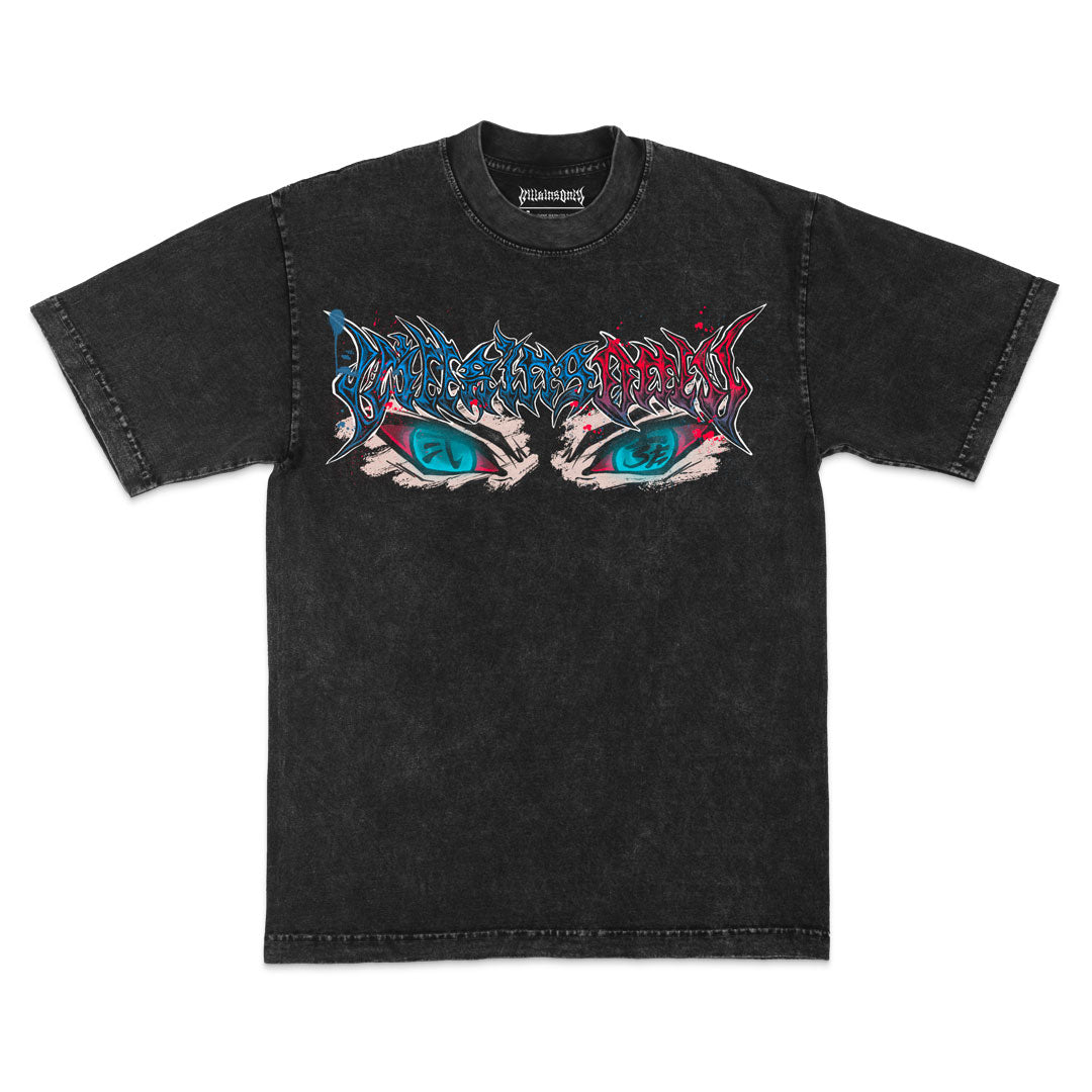 Dark Current Mineral Wash Heavyweight Tee - Black