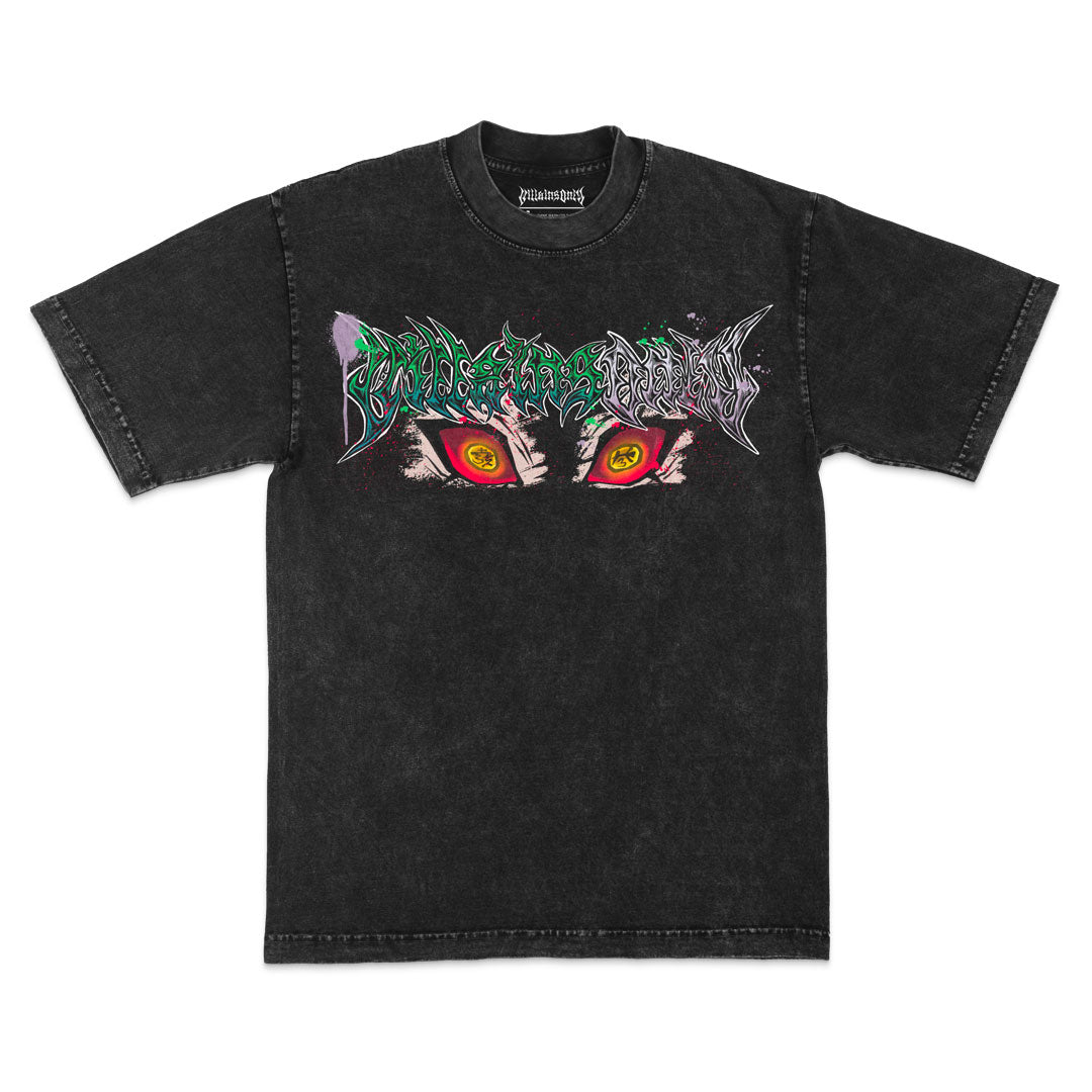 Cyclone Reaper Mineral Wash Heavyweight Tee - Black