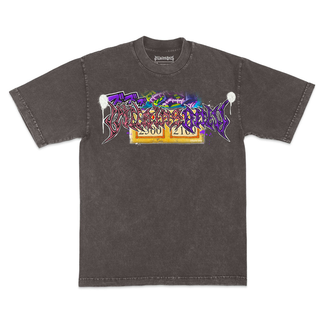 Darkcaster Mineral Wash Heavyweight Tee - Cocoa