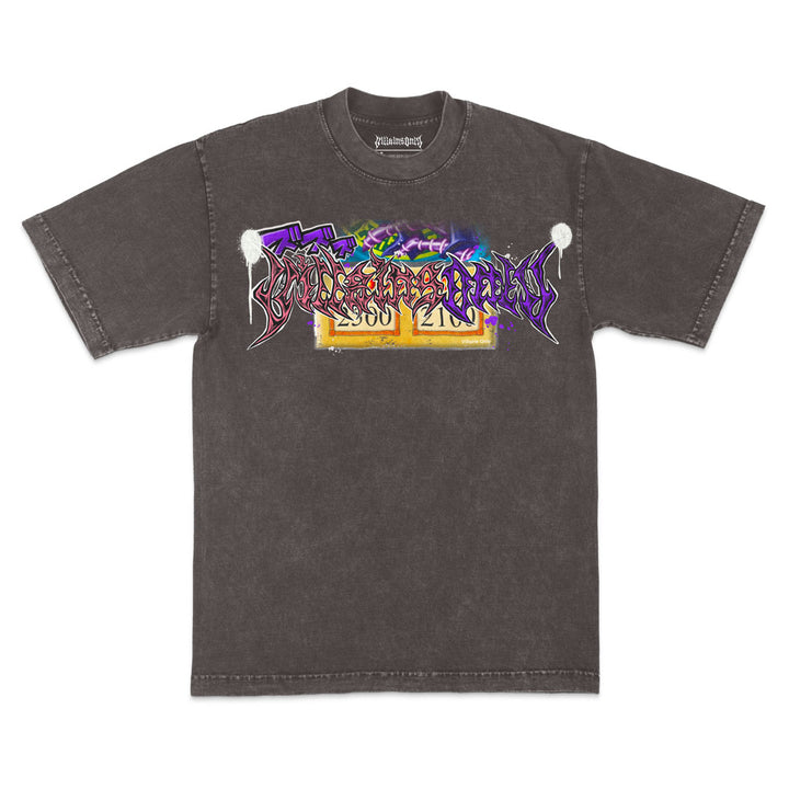 Darkcaster Mineral Wash Heavyweight Tee - Cocoa