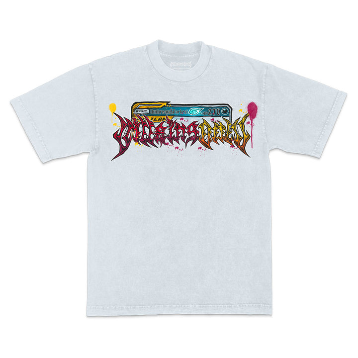 Midnight Dominion Mineral Wash Heavyweight Tee - Ice Grey