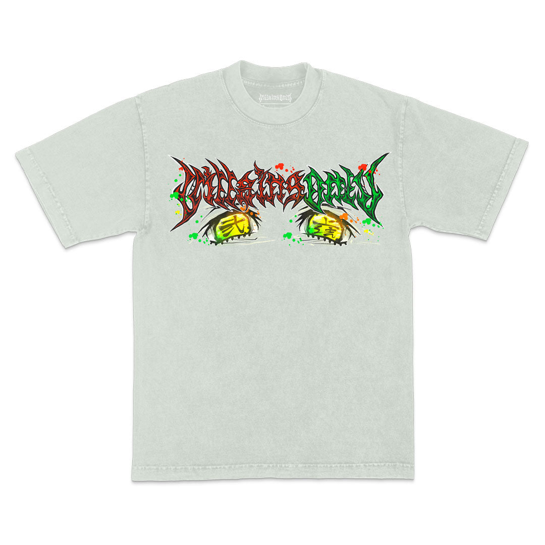 Divine Deceiver Mineral Wash Heavyweight Tee - Limestone