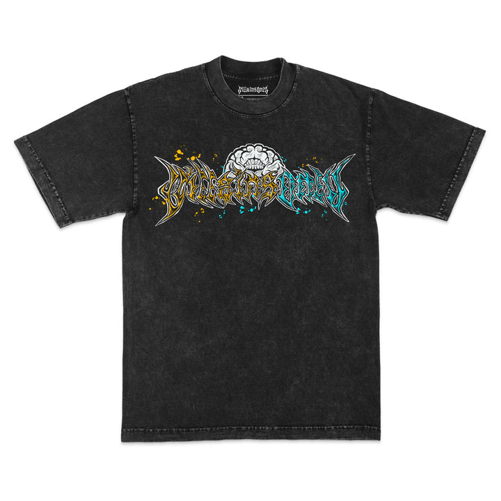 Broken Promise Mineral Wash Heavyweight Tee - Black