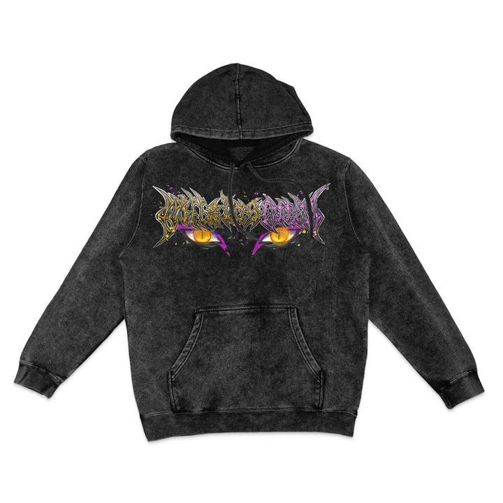 Snake Lord Vintage Wash Hoodie - Black