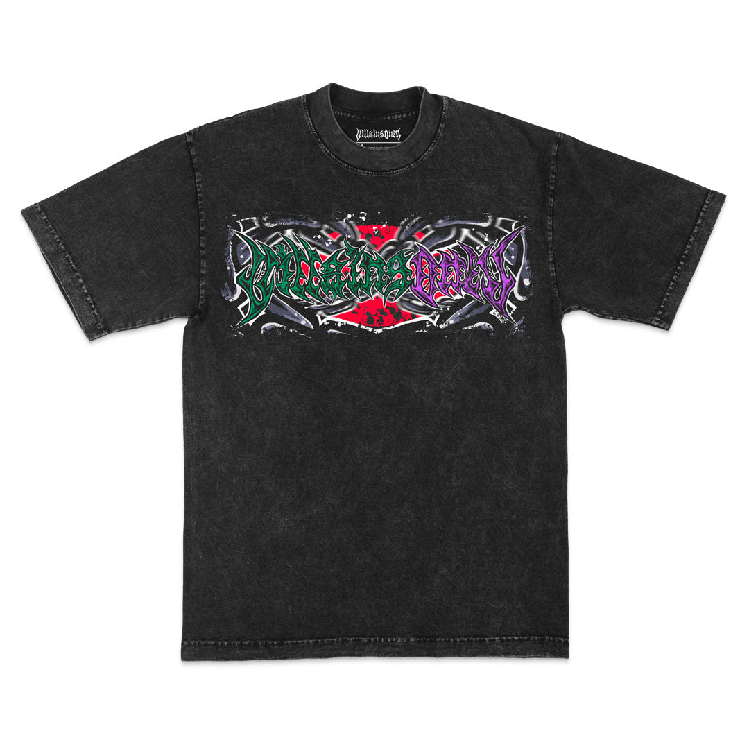 Rogue Exorcist Mineral Wash Heavyweight Tee - Black