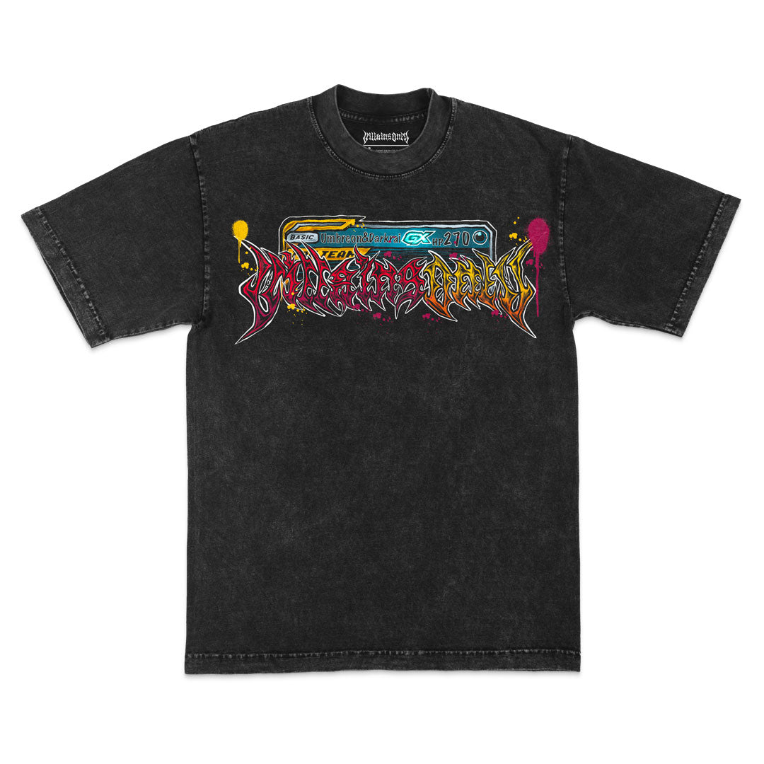 Midnight Dominion Mineral Wash Heavyweight Tee - Black